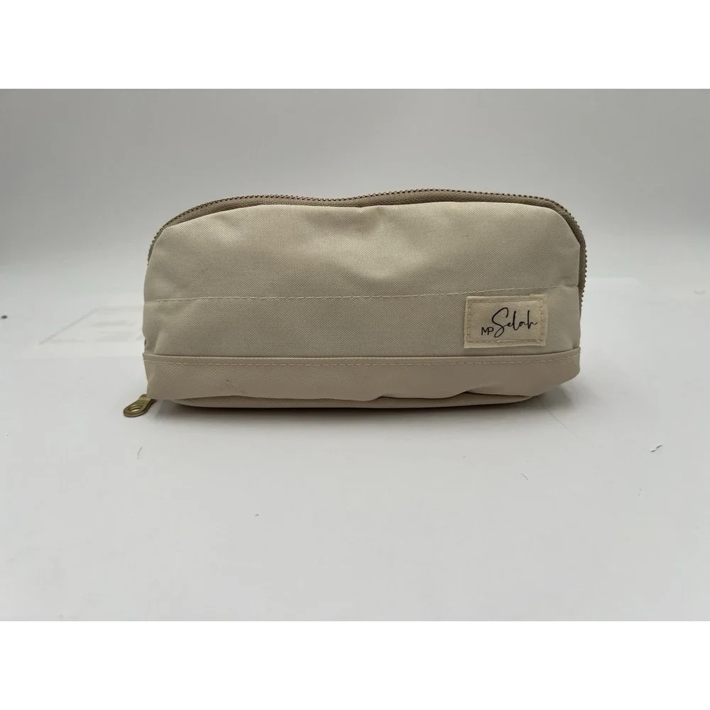 Mr. Pen Selah Pencil Case Cream Beige Zipper Pouch Organizer School Office
